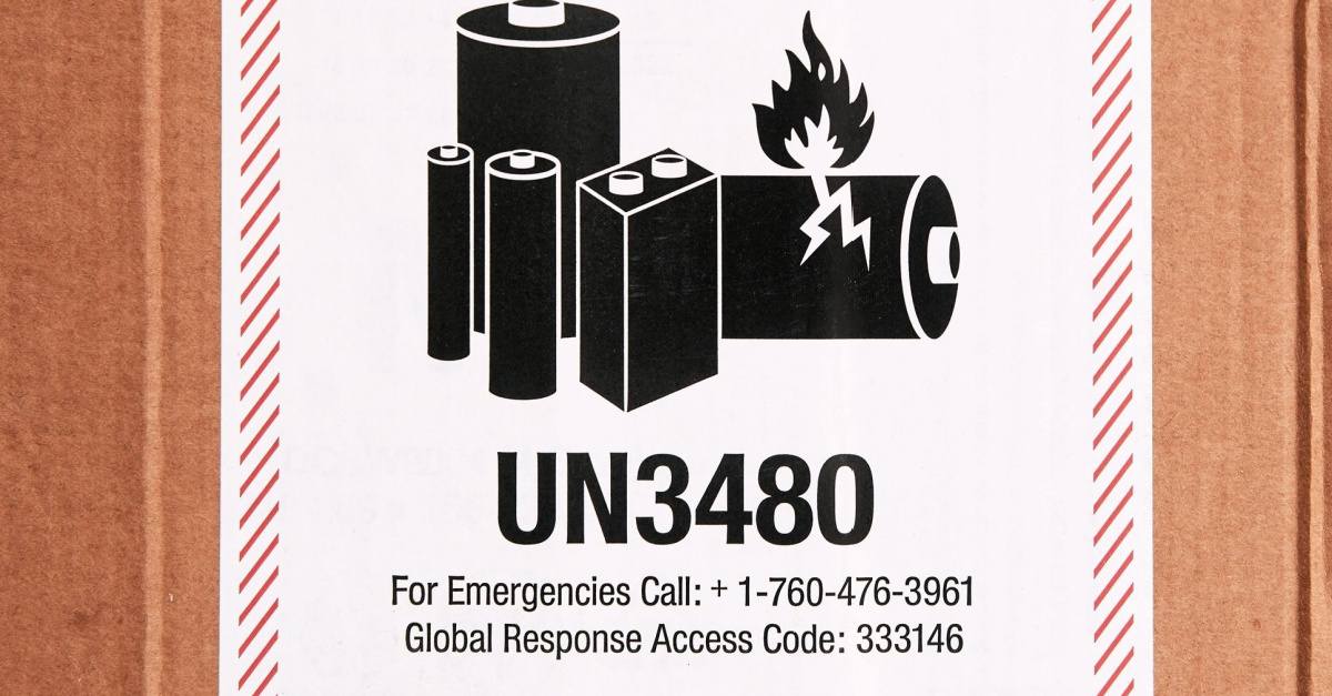 Shipping Lithium-Ion Batteries: UN3480 & UN3481 Regulations