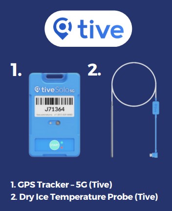Tive - GPS and Temperature Probe for Dry Ice Shipments