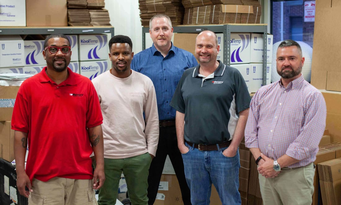 Operations team at Mercury